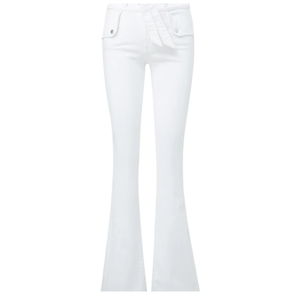 Veronica Beard Beverly Skinny Flare Jeans Sz 23 24 NWT 248 White - Picture 5 of 11